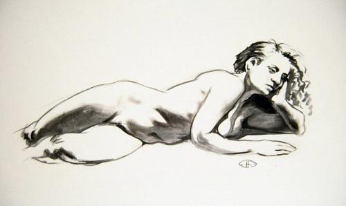 Nude Reclining